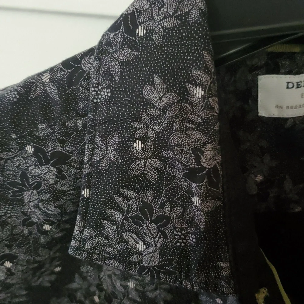 Denim & Flower floral design long sleeve shirt - Picture 5 of 8